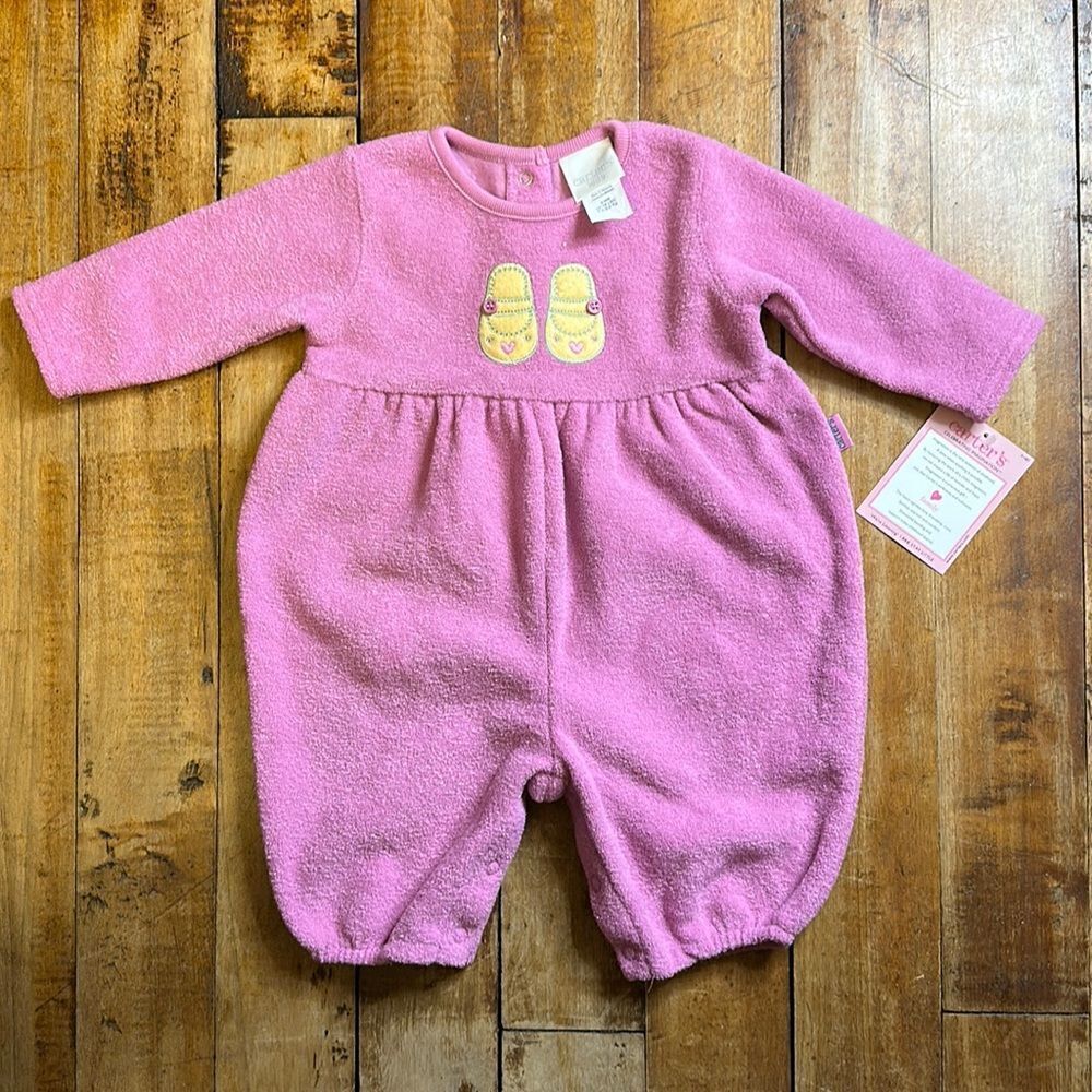 Vintage Carters romper 3 to 6 months one piece outfit purple retro y2k 90s